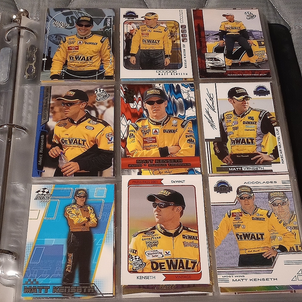 Matt Kenseth collectable cards